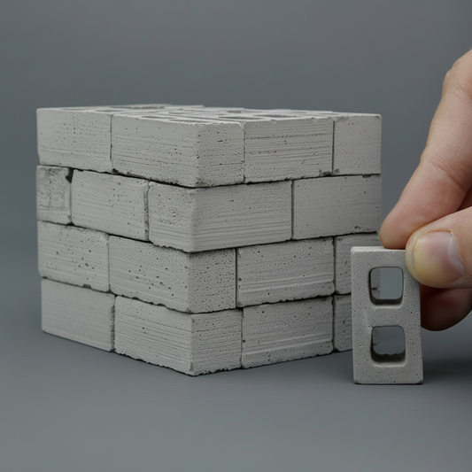 1:12 Scale Mini Cinder Blocks (24pcs)
