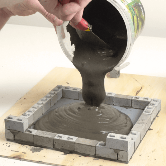 DIY 1:12 Scale Real Brick Builder Kit - Brikforge